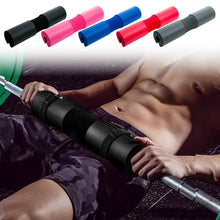 Load image into Gallery viewer, 1PC Squat Barbell Shoulder Guard With Straps Hip Push Foam Pads Thickened Anti-Slip Buffer Shoulder Pressure Protection Pads
