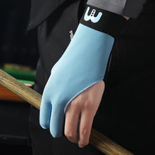 Load image into Gallery viewer, 1PC Professional Three-Finger Billiard Glove For Left Hand Anti-Slip High Elasticity Pressure Mesh Snooker Glove Billiard Accessories
