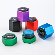 Load image into Gallery viewer, 1PC Aluminum Alloy Hexagonal Chalk Storage Box Stain-Resistant And Shockproof Strong Magnetic Adsorption Chalk Holder Billiards Accessories

