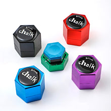 Load image into Gallery viewer, 1PC Aluminum Alloy Hexagonal Chalk Storage Box Stain-Resistant And Shockproof Strong Magnetic Adsorption Chalk Holder Billiards Accessories
