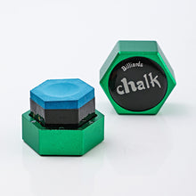 Load image into Gallery viewer, 1PC Aluminum Alloy Hexagonal Chalk Storage Box Stain-Resistant And Shockproof Strong Magnetic Adsorption Chalk Holder Billiards Accessories
