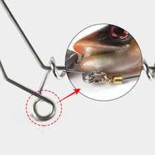 Load image into Gallery viewer, S/M/L 3X-Strong Treble Hook Steel Wire Rig With Weighted Sinker Anti-Rolling Paddle Tail Soft Bait Pike Fishing Stinger Rig Fishing Accessory

