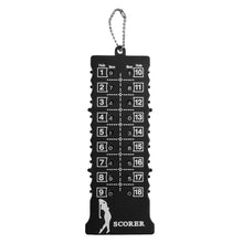 Load image into Gallery viewer, Portable Golf Scoreboard Rectangular 18-Hole Score Counter Universal Golf Equipment For Competition And Practice
