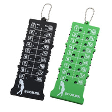 Load image into Gallery viewer, Portable Golf Scoreboard Rectangular 18-Hole Score Counter Universal Golf Equipment For Competition And Practice
