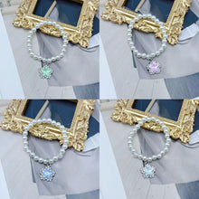 Load image into Gallery viewer, For 17cm Labubu Doll Necklace Fashion Clothing Pearl Necklace with Pendant Choker Mini Cute Doll Fashion Accessories

