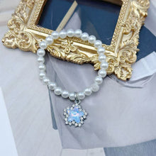 Load image into Gallery viewer, For 17cm Labubu Doll Necklace Fashion Clothing Pearl Necklace with Pendant Choker Mini Cute Doll Fashion Accessories
