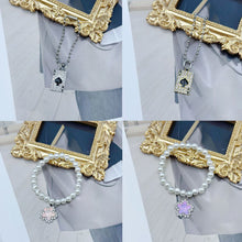 Load image into Gallery viewer, For 17cm Labubu Doll Necklace Fashion Clothing Pearl Necklace with Pendant Choker Mini Cute Doll Fashion Accessories
