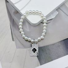 Load image into Gallery viewer, For 17cm Labubu Doll Necklace Fashion Clothing Pearl Necklace with Pendant Choker Mini Cute Doll Fashion Accessories
