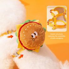 Load image into Gallery viewer, Pet Vest Leash Cartoon 3D Accessories for Dogs Teddy Dog Walking Rope Cat Walking Rope Anti Slip Chest Back When Going Out
