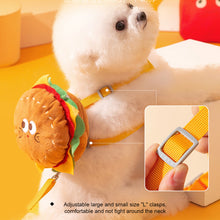 Load image into Gallery viewer, Pet Vest Leash Cartoon 3D Accessories for Dogs Teddy Dog Walking Rope Cat Walking Rope Anti Slip Chest Back When Going Out
