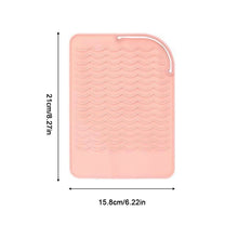 Load image into Gallery viewer, Hairdressing Tools Straighteners Silicone Insulation Pads Curling Irons Insulation Covers Hair Salons Splints Anti Scalding Pads
