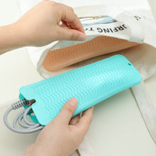 Load image into Gallery viewer, Silicone Curling Iron Insulation Bag Straight Hair Dressing Storage Straight Hair Stick Anti Scald Bag Portable Beauty Tools
