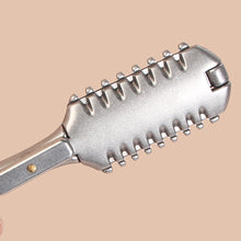 Load image into Gallery viewer, Alloy Double Sided Hair Clipper Hair Salon Hair Thinning Portable Trimming Knife Bangs Trimming Razor Hair Salon Tools
