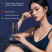 Load image into Gallery viewer, Health Electric Massager Multifunctional Heating Household Shoulder Neck Hot Compress Meridian Brush Dredging Scraping Cupping Device
