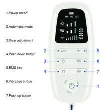 Load image into Gallery viewer, Portable Charging Electric Airbag Hot Compress Waist Massager A Household Intelligent EMS Red Light Lumbar Soothing Device
