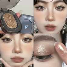 Load image into Gallery viewer, Diamond Glitter Eyeshadow Liquid Face Makeup Highlighter Long Lasting Matte Pink Silkworm Liquid Eye Shadow Cosmetics
