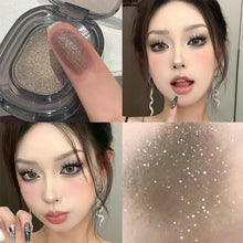 Load image into Gallery viewer, Diamond Glitter Eyeshadow Liquid Face Makeup Highlighter Long Lasting Matte Pink Silkworm Liquid Eye Shadow Cosmetics
