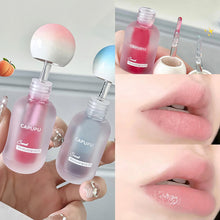 Load image into Gallery viewer, Fruit Crystal Jelly Lip Oil Peach Water Light Lip Gloss Hydrating Transparent Glass Plumping Clear Lip Care Makeup Fade Liplines
