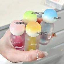 Load image into Gallery viewer, Fruit Crystal Jelly Lip Oil Peach Water Light Lip Gloss Hydrating Transparent Glass Plumping Clear Lip Care Makeup Fade Liplines
