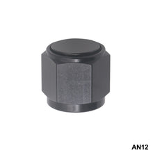 Load image into Gallery viewer, Car Fuel Oil Line Nut Port Adapter N4 AN6 AN8 AN10 AN12 Female Flare Cap Block Off Fitting Plug Aluminum Swivel Hex Head
