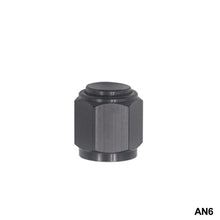 Load image into Gallery viewer, Car Fuel Oil Line Nut Port Adapter N4 AN6 AN8 AN10 AN12 Female Flare Cap Block Off Fitting Plug Aluminum Swivel Hex Head
