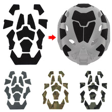 Load image into Gallery viewer, 11Pcs Super High Cut Tactical Helmet Magic Sticker Universal Helmet Tape Padding Stickers for FAST Helmet Patches
