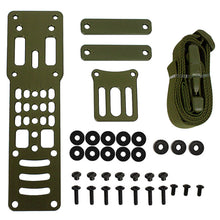 Load image into Gallery viewer, Tactical Adjustable Drop Leg Carry Platform Metal Modular Pistol Holster Adapter Kit Compatible QLS Airsoft Adapter Accessories
