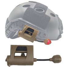 Load image into Gallery viewer, Tactical Helmet Light 3 Modes LED Flashlight Modular Multifunctional Personal Lighting System Hunting Helmet IR Laser
