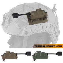 Load image into Gallery viewer, Tactical Helmet Lights Strobe Light To Identify Friends Or Enemies Red Green Blue White Helmet Lighting System Hunting Helmet IR Laser
