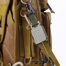 Load image into Gallery viewer, 60cm Tactical Backpack Retractable Hook Steel Wire Badge Reels Multi-purpose Outdoor Fishing Climbing Accessories

