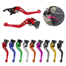 Load image into Gallery viewer, Pair CNC Motorcycle Motorbike Modification Alloy Brake Handle Motorcycle Clutch Drum Brake Lever Handle
