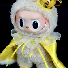 Load image into Gallery viewer, For V1 V2 V3 Labubu Doll Clothes Cute King's Cloak Crown Color Match Dolls Accessories Little Clothes
