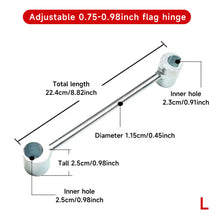 Load image into Gallery viewer, Door Flag Hinge Alignment ToolMulti-function Hinge Tool Cabinet Door Window Hinge Fixing Wrench Fix Loose Doors Helper Home Repair Tool
