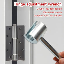 Load image into Gallery viewer, Door Flag Hinge Alignment ToolMulti-function Hinge Tool Cabinet Door Window Hinge Fixing Wrench Fix Loose Doors Helper Home Repair Tool
