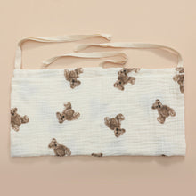 Load image into Gallery viewer, Baby Bedside Storage Bag Cotton Hanging Diaper Holder Multi-Pocket Caddy Baby Room Organization Baby Gift for New Parents
