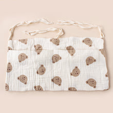 Load image into Gallery viewer, Baby Bedside Storage Bag Cotton Hanging Diaper Holder Multi-Pocket Caddy Baby Room Organization Baby Gift for New Parents
