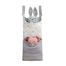Load image into Gallery viewer, Baby Bedside Storage Bag Multi-Pocket Caddy Wipes &amp; Diapers Storage Baby Cart Baby Room Organization Baby Gift for New Parents
