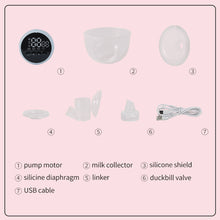 Load image into Gallery viewer, 180ml Electric Wearable Breast Pump Smart Motion Massage Wireless Portable Silent USB Rechargeable Postpartum Essentials for Moms
