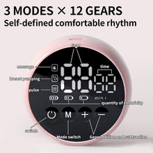 Load image into Gallery viewer, 180ml Electric Wearable Breast Pump Smart Motion Massage Wireless Portable Silent USB Rechargeable Postpartum Essentials for Moms
