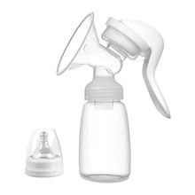 Load image into Gallery viewer, 150ml Manual Breast Pump Portable Handheld All-in-One With Pacifier Soft Silicone Travel Silent Breast Pump Postpartum Essentials for Moms
