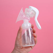 Load image into Gallery viewer, 150ml Manual Breast Pump Portable Handheld All-in-One With Pacifier Soft Silicone Travel Silent Breast Pump Postpartum Essentials for Moms

