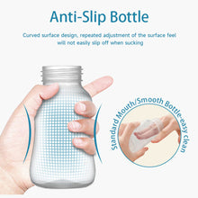 Load image into Gallery viewer, 150ml Manual Breast Pump Portable Handheld All-in-One With Pacifier Soft Silicone Travel Silent Breast Pump Postpartum Essentials for Moms
