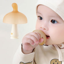 Load image into Gallery viewer, Baby Teether Newborn Silicone Mushroom Teething Toy with Case Teething Relief for Infants Gift for Teething Babies Baby Chewing Toy
