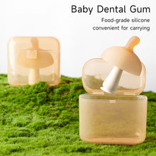 Load image into Gallery viewer, Baby Teether Newborn Silicone Mushroom Teething Toy with Case Teething Relief for Infants Gift for Teething Babies Baby Chewing Toy
