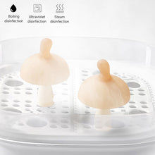 Load image into Gallery viewer, Baby Teether Newborn Silicone Mushroom Teething Toy with Case Teething Relief for Infants Gift for Teething Babies Baby Chewing Toy
