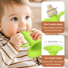 Load image into Gallery viewer, Silicone Teething Whistle Baby Trumpet Toy Multifunctional Developmental Chewable Baby Musical Instrument Oral Motor Skill Toy Infant Breath Trainer
