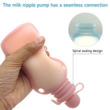 Load image into Gallery viewer, 150ml Leak-Proof Silicone Breast Milk Bags With Scale Washable Eco-Friendly Freezer and Heatable Self-Standing Travel Breast Milk Storage
