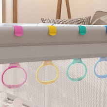 Load image into Gallery viewer, Toddler Pull Up Handle Baby Standing Aid Montessori Pull-Up Bar Crib &amp; Playpen Toy for Learning to Walk and Arm Strength Training Stand-Up Practice Tool
