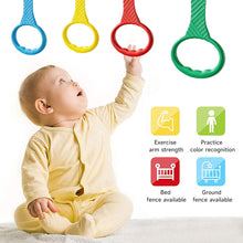 Load image into Gallery viewer, Toddler Pull Up Handle Baby Standing Aid Montessori Pull-Up Bar Crib &amp; Playpen Toy for Learning to Walk and Arm Strength Training Stand-Up Practice Tool
