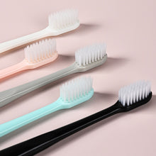 Load image into Gallery viewer, 10pcs Japanese Style Soft Bristle Toothbrush for Sensitive Gums Micro-Fine Ergonomic Handle Gingivitis Prevention Gentle Gum Care Dental Oral Care Brush
